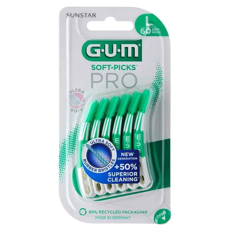 Meistverkauft GUM Soft-Picks Pro large, 60 St
