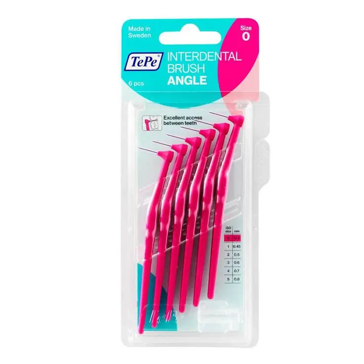 Jetzt Kaufen Tepe Angle Interdentalbürste 0,4mm pink, 6 St