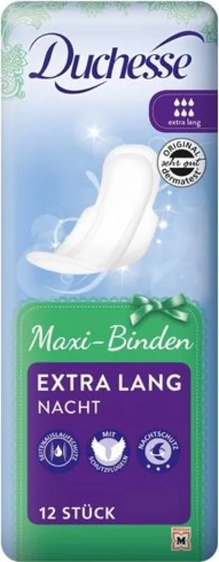 Aktuell Maxi Binden Extra Lang Nacht