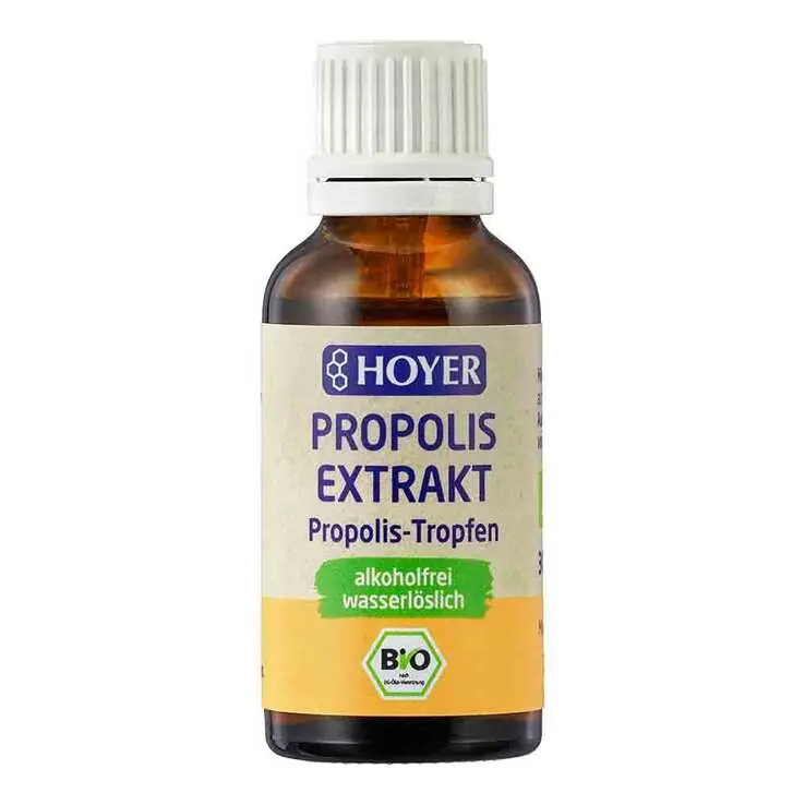 Hoyer Propolis Extrakt Bio alkoholfrei wasserlöslich, 30 ml Solange Der Vorrat Reicht