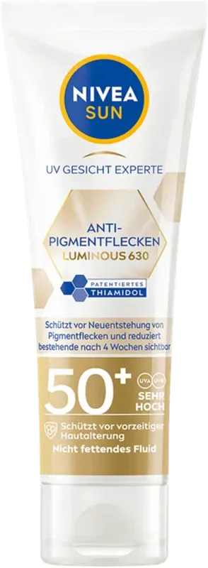 SUN UV Gesicht Experte Anti-Pigmentflecken Sonnenschutz Luminous630 LSF50+ Handgefertigt