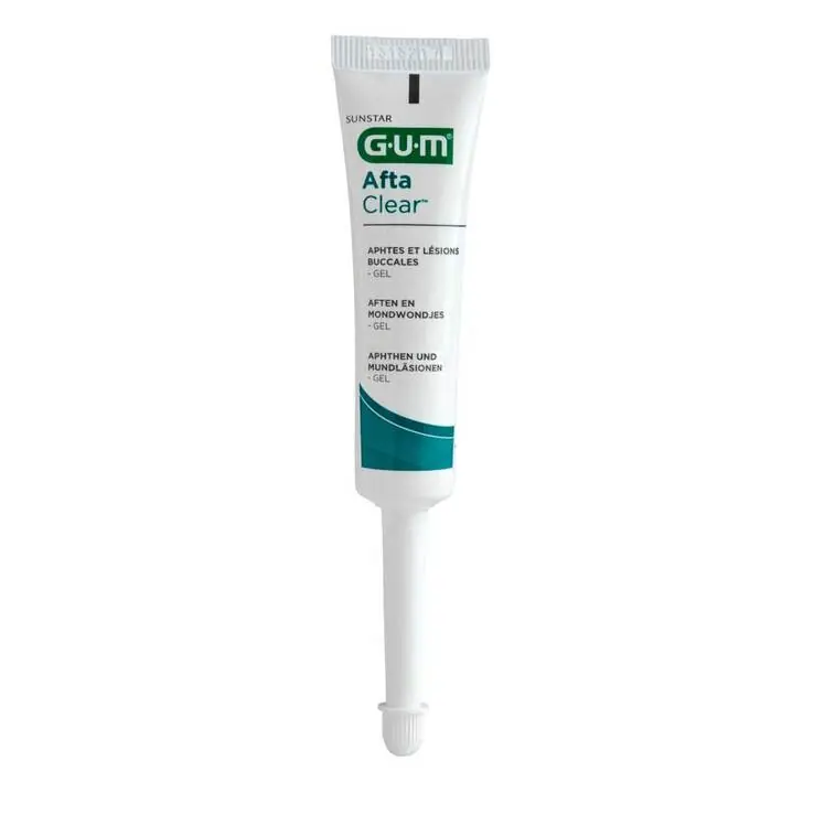 GUM Afta Clear Gel, 10 ml Geld-Zurück-Garantie