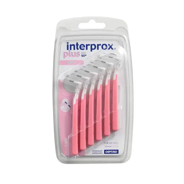 Interprox plus nano rosa Interdentalbürste, 6 St Abverkauf