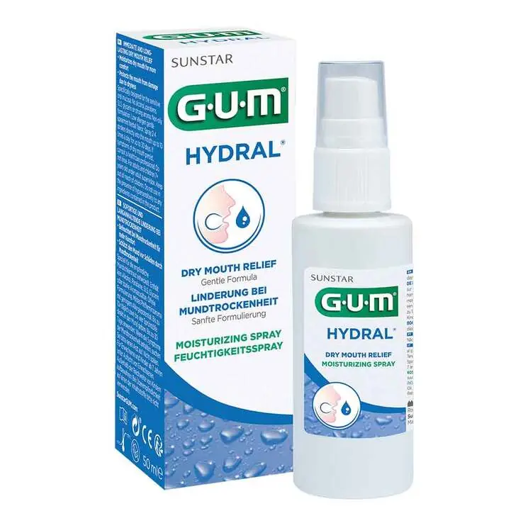 Geld-Zurück-Garantie GUM Hydral Feuchtigkeitsspray, 50 ml