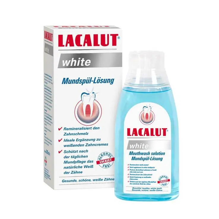 Kostenloser Rückversand Lacalut white Mundspül-Lösung, 300 ml