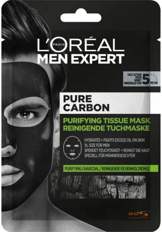 Top-Preis MEN EXPERT Pure Carbon Reinigende Tuchmaske
