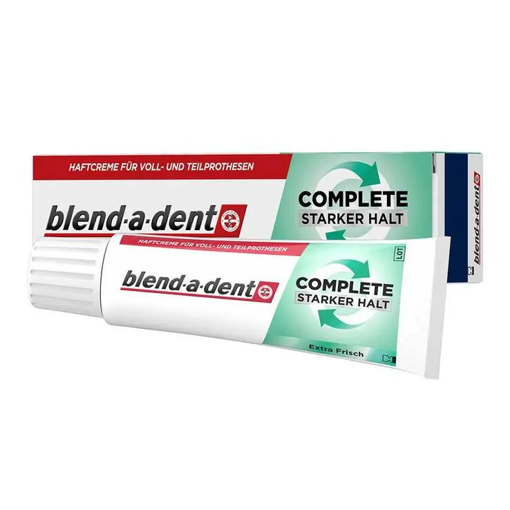 Markenware Blend A Dent Complete Haftcreme extra frisch, 47 g