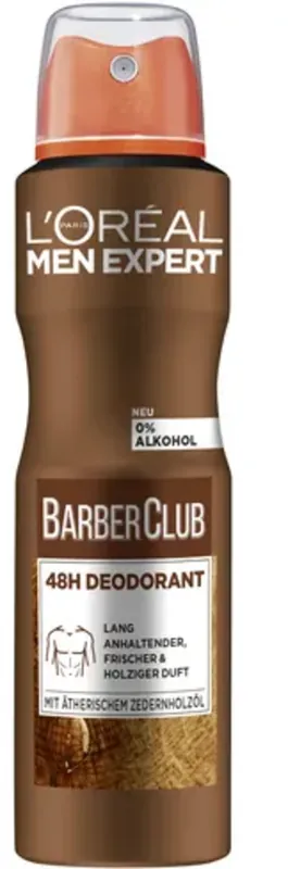 MEN EXPERT BARBER CLUB 48h Deodorant Spray Sonderaktion