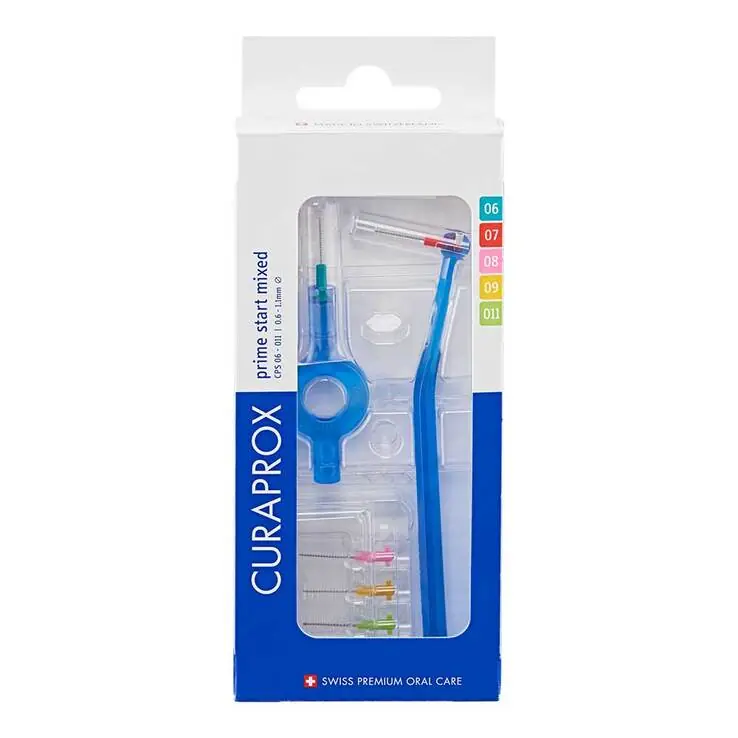 Curaprox Interdental Set Cps mixed 1x 06 – 011 5 Bürstchen+ 2 St Halter, 1 P Angebot