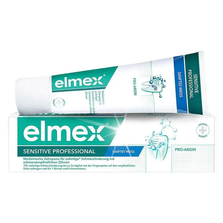 Angebot Elmex Sensitive Professional plus sanftes Zahnweiß, 75 ml