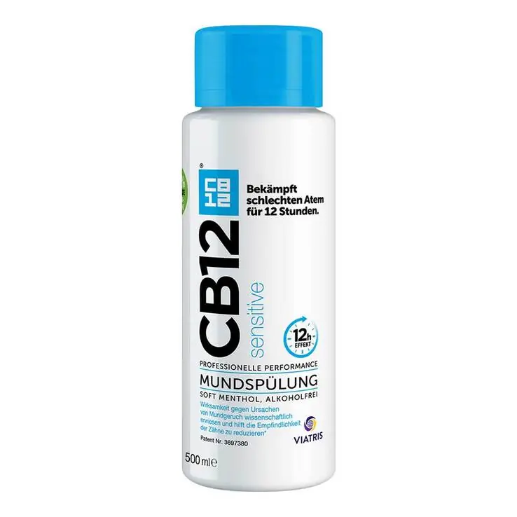 Garantierte Lieferung CB12 sensitive Mund Spüllösung, 500 ml