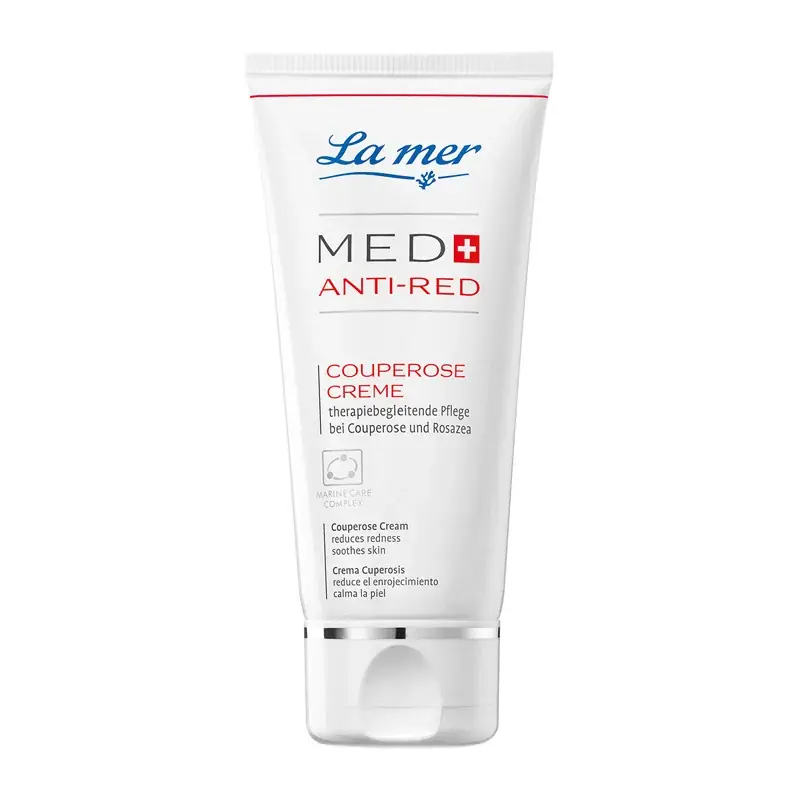 Med+ Anti-Red, Couperose Creme o.P, 50ml Ausverkauf