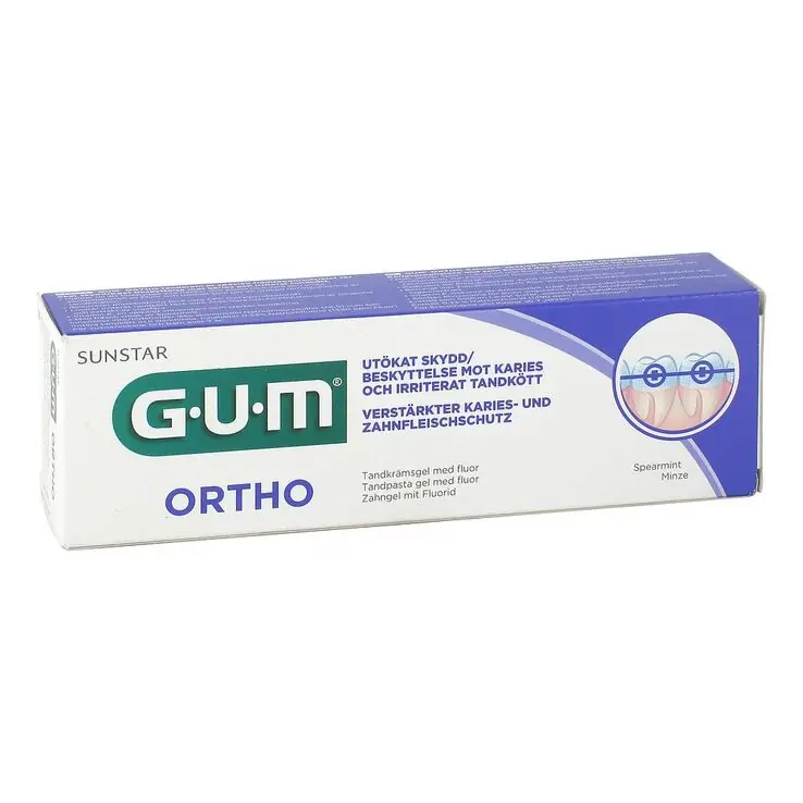 Neu GUM Ortho Zahngel, 75 ml