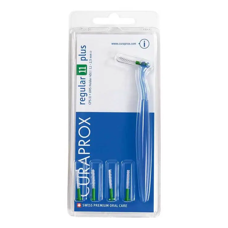 Mega-Angebot Curaprox Interdental Set Cps 011 mm grün 5 Bürstchen + 2 St Halter, 1 P