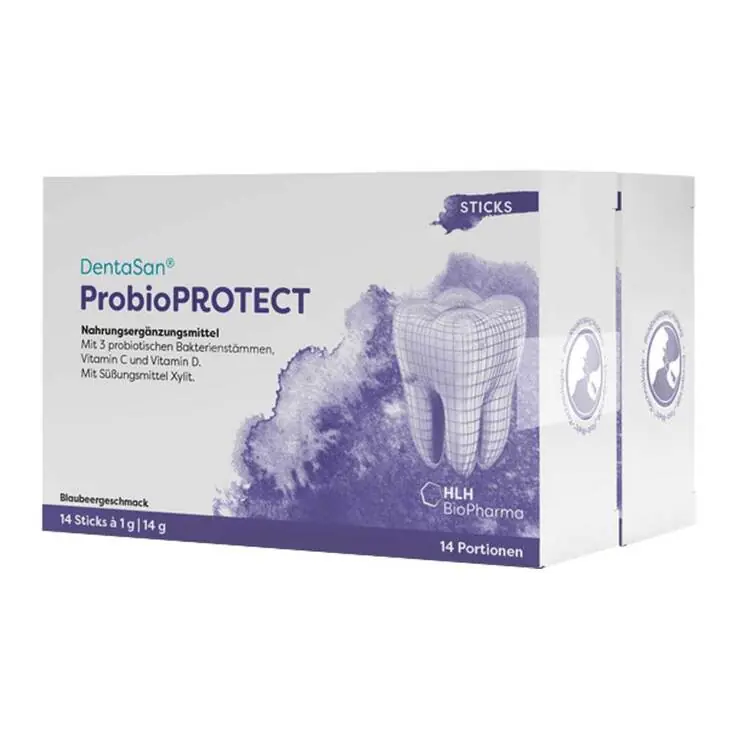 Zertifiziert Dentasan ProbioPROTECT Sticks, 28 St