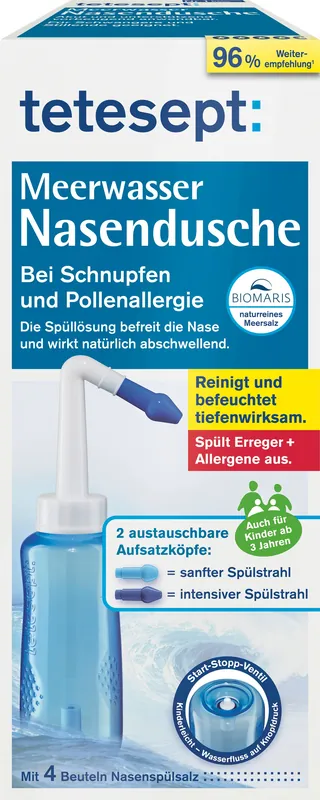 Meerwasser Nasendusche Kostenfreie Lieferung