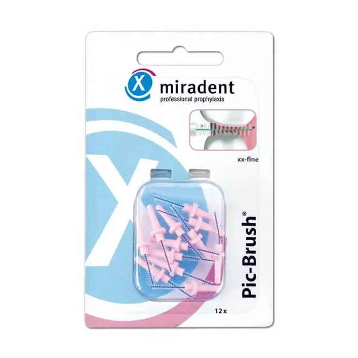 Sofort Bestellen Miradent Interdentalbürste Pic-Brush xx-fein pink, 12 St