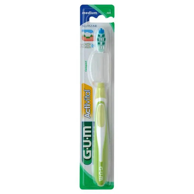 GUM Activital Zahnbürste kompakt medium, 1 St Preisreduziert