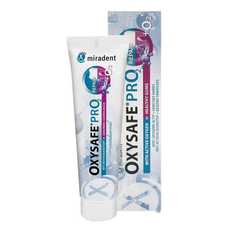 Miradent Oxysafe Pro2 Repair Zahnpasta, 75 ml Zertifiziert