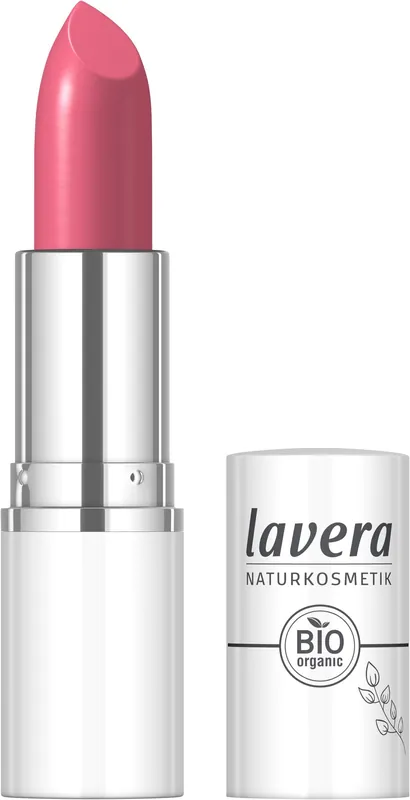 Zertifiziert lavera Cream Glow Lipstick -Camellia Rose 11- 3 x 1 Stück