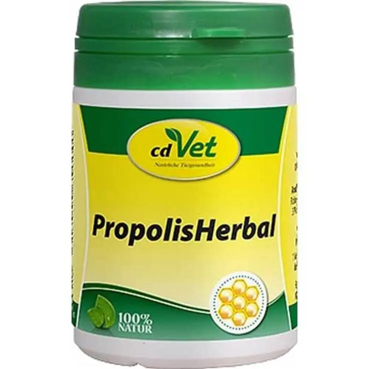 Propolis Herbal Pulver vet. (für Tiere), 45 g Kostenloser Versand