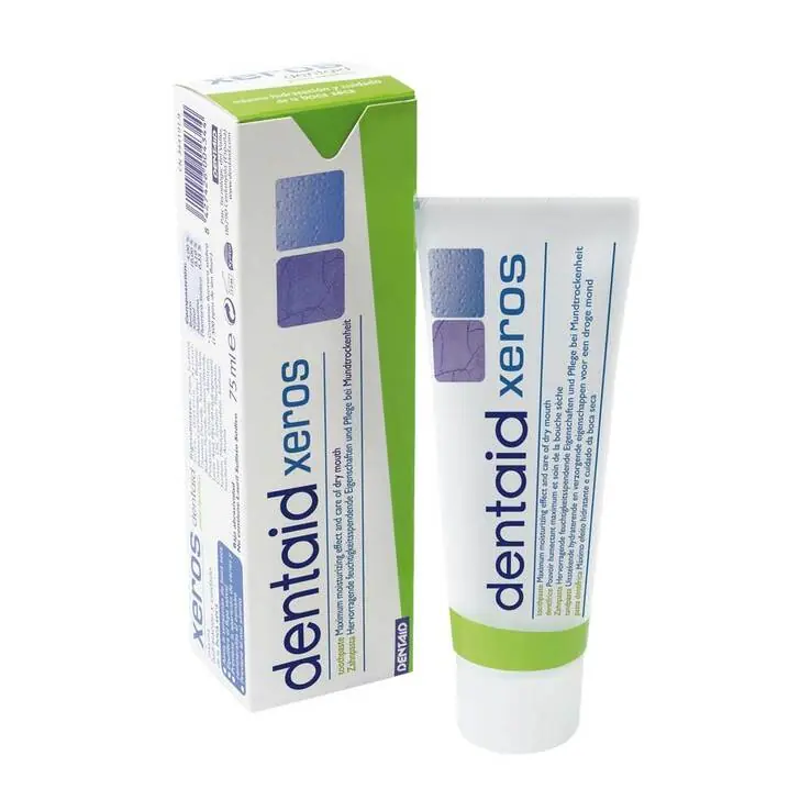 Dentaid xeros Feuchtigkeitszahnpasta, 75 ml Schneller Versand