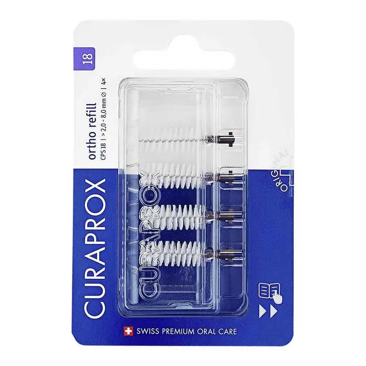 Curaprox Cps 18 Interdentalbürste ortho 2,3 – 8 mm, 4 St Ausverkauf