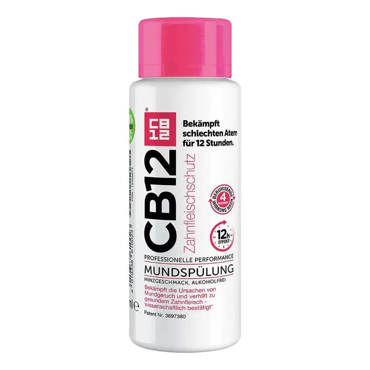 CB12 Mundspülung Zahnfleischschutz, 250 ml Neue Ware