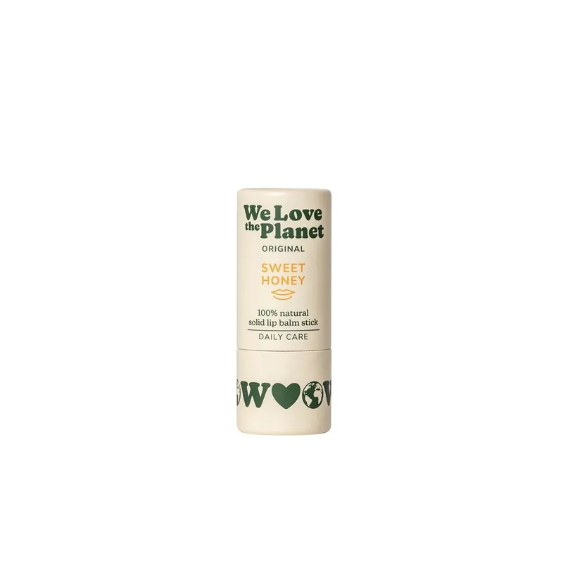 We Love The Planet – 100% Natürlicher Lipbalm – Sweet Honey 12 x 4,9g Original