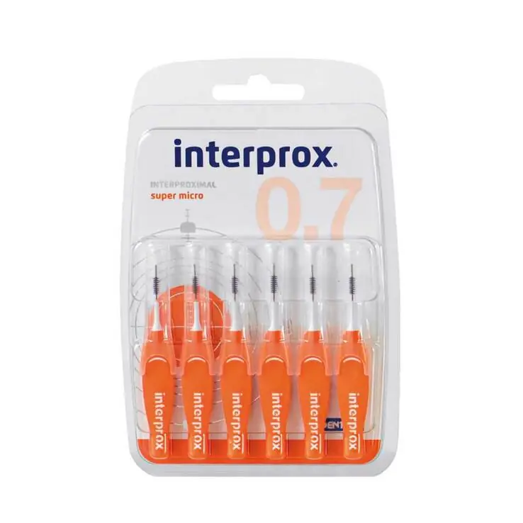 Interprox reg super micro orange Interdentalbürste Blister, 6 St Bestpreis