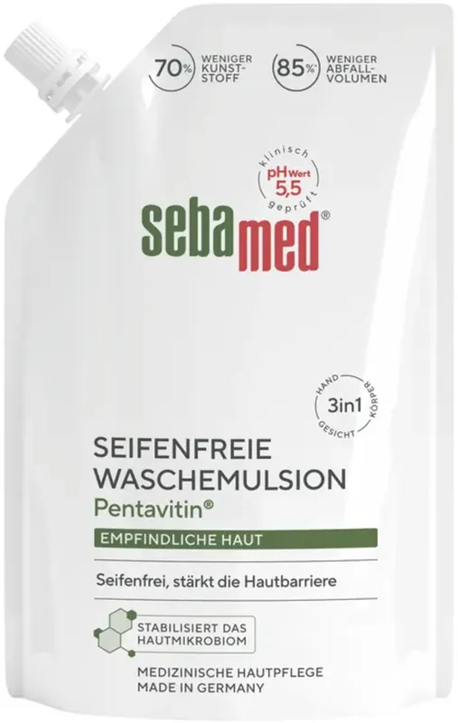 Fl\\u00fcssig Waschemulsion Pentavitin\\u00ae + Penthanol Nachf\\u00fcllbeutel Handgefertigt