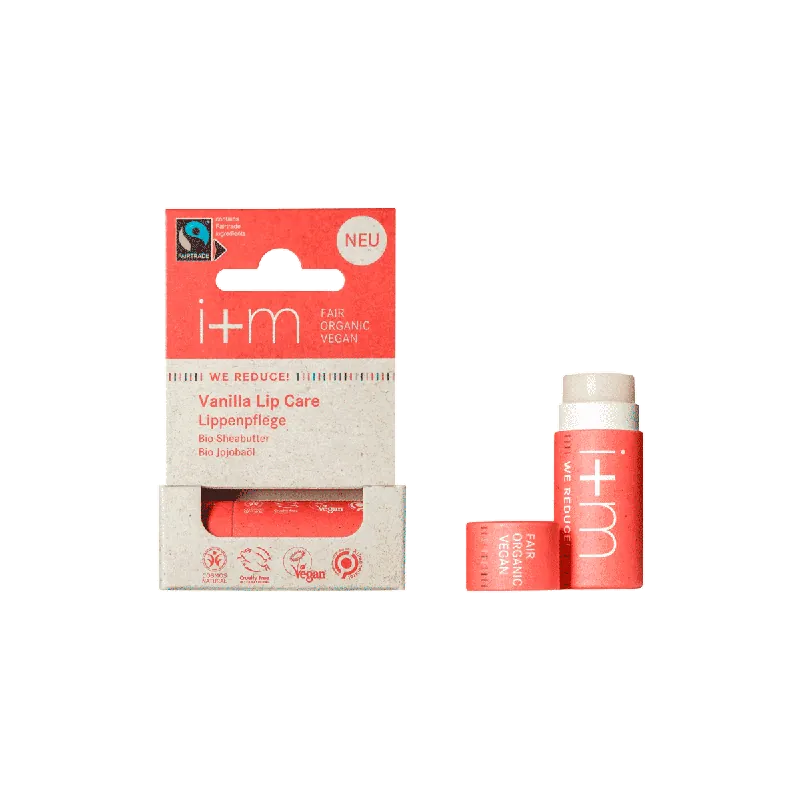 i+m NATURKOSMETIK BERLIN i+m WE REDUCE! Vanilla Lip Care Lippenpflege 7 x 5g Gleich Bestellen