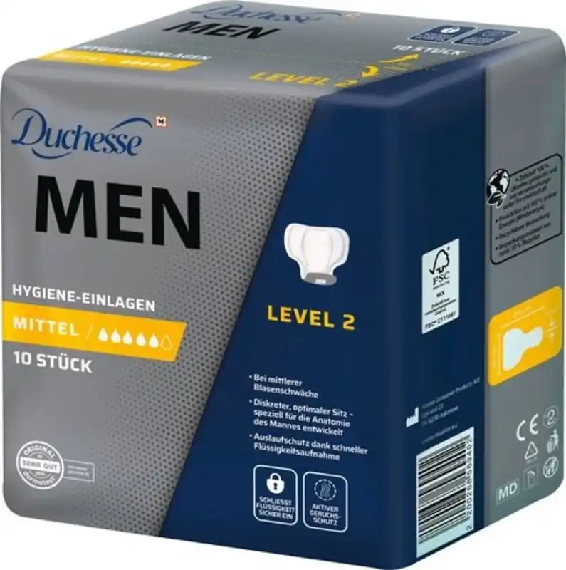 Jetzt Kaufen MEN Hygiene-Einlagen Level 2