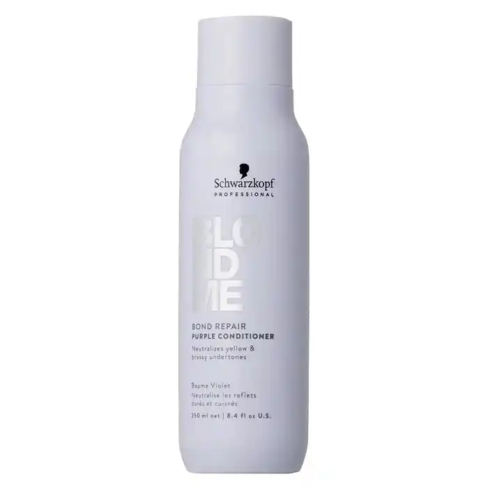 Kostenloser Rückversand Schwarzkopf BlondMe Bond Repair Purple Conditioner 250ml