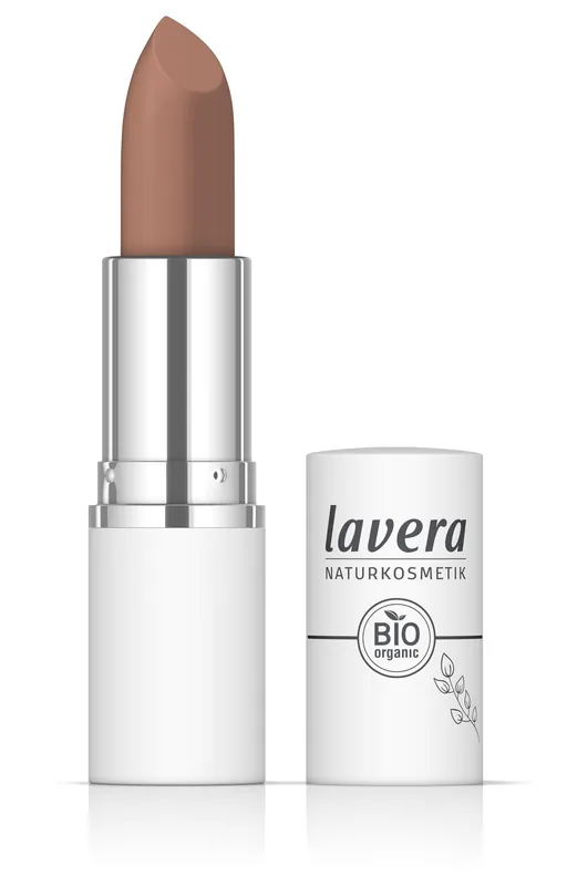 Kostenfreie Lieferung lavera Comfort Matt Lipstick -Warm Wood 02- 1 Stück