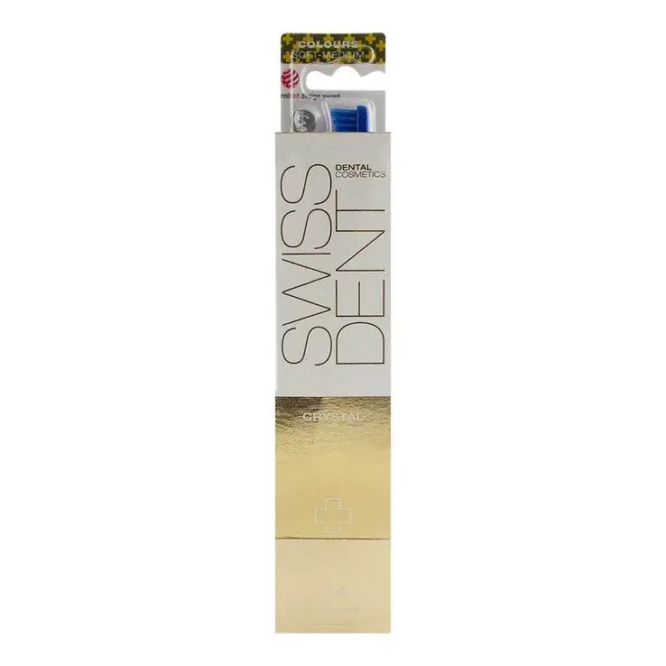 Bestseller Swissdent Crystal Combo-Pack Zahnpasta 50ml + Zahnbürste, 1 P