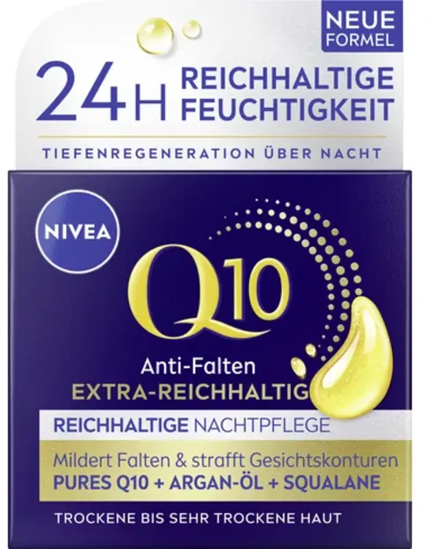 Q10 Anti-Falten Extra-Reichhaltige Nachtpflege Aktuell