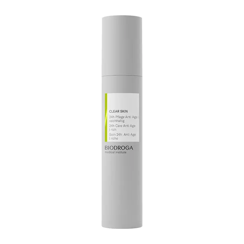 Top-Qualität Clear Skin, 24h Pflege Anti-Age reichhaltig, 50ml