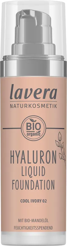 lavera Hyaluron Liquid Foundation -Cool Ivory 02- 30ml Beliebt