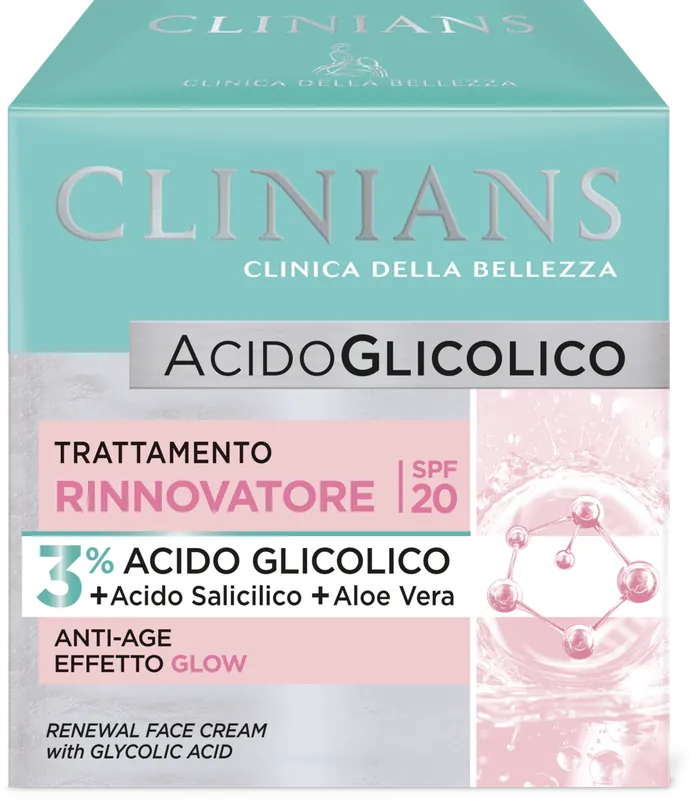 Echt ACIDO GLICOLICO Gesichtscreme LSF 20