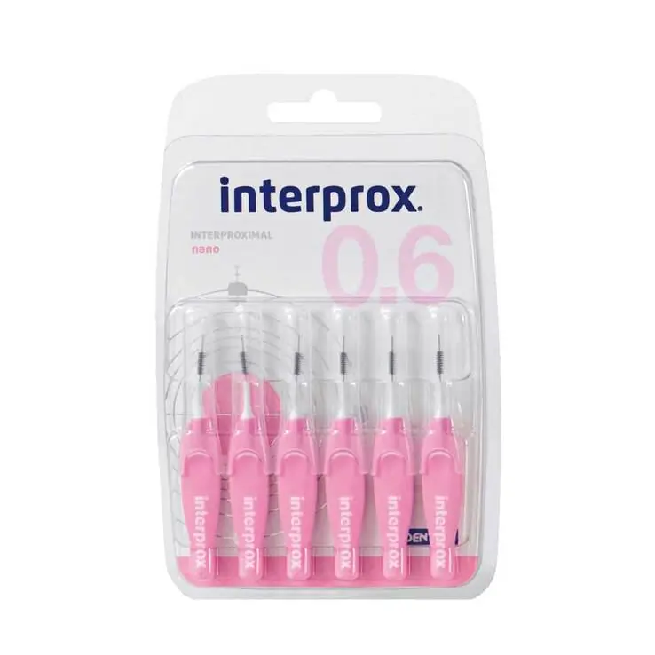 Kostenfreie Lieferung Interprox reg nano rosa Interdentalbürste Blister, 6 St