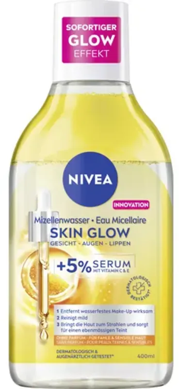 Mizellenwasser Skin Glow +5% Serum Neue Kollektion
