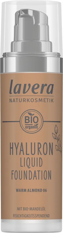 Knallerangebot lavera Hyaluron Liquid Foundation -Warm Almond 06- 30ml