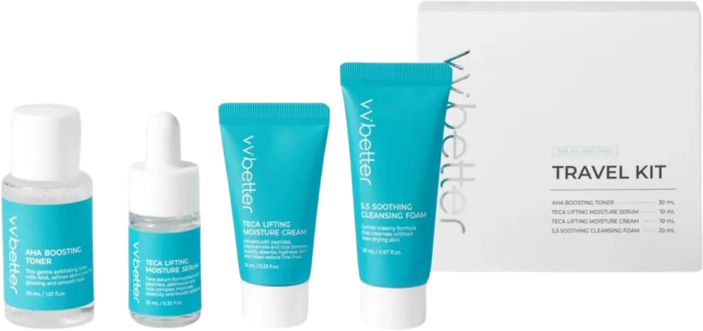 Travel Kit Blue Nur Für Kurze Zeit