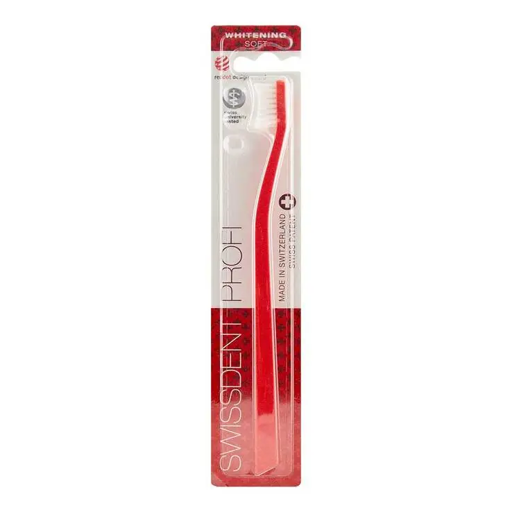 Swissdent Whitening classic Zahnbürste rot, 1 St Preisknaller