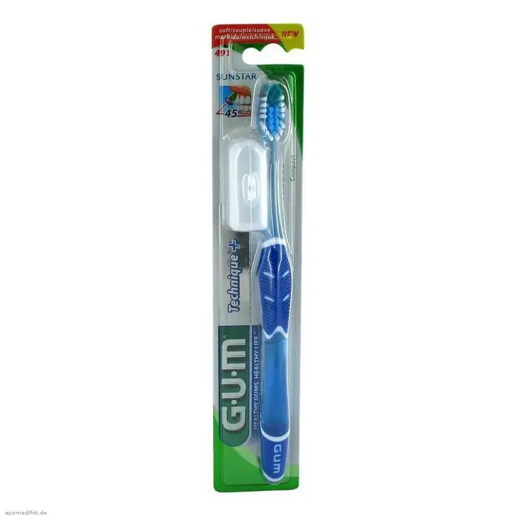Neue Ware GUM Technique kompakt soft Zahnbürste, 1 St