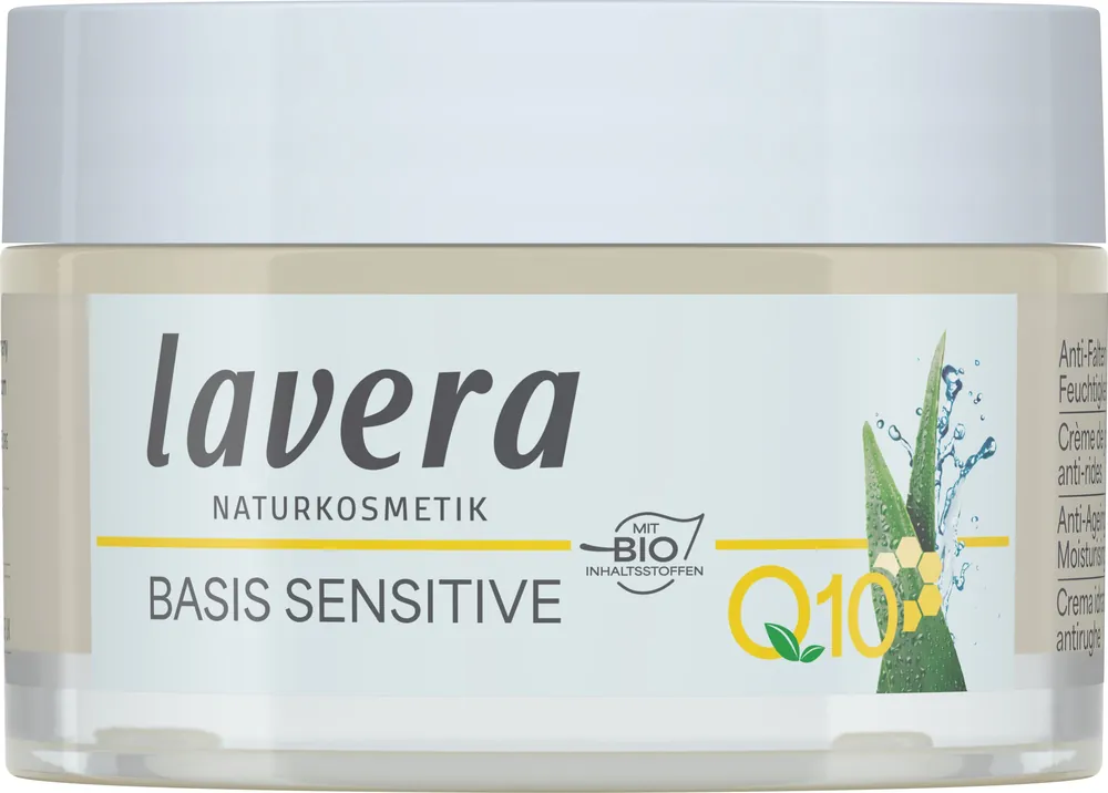 Markenware Basis Sensitiv Anti-Falten Feuchtigkeitscreme Q10