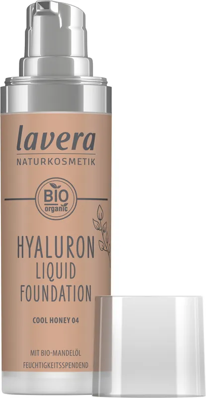 lavera Hyaluron Liquid Foundation -Cool Honey 04- 3 x 30ml Neue Ware