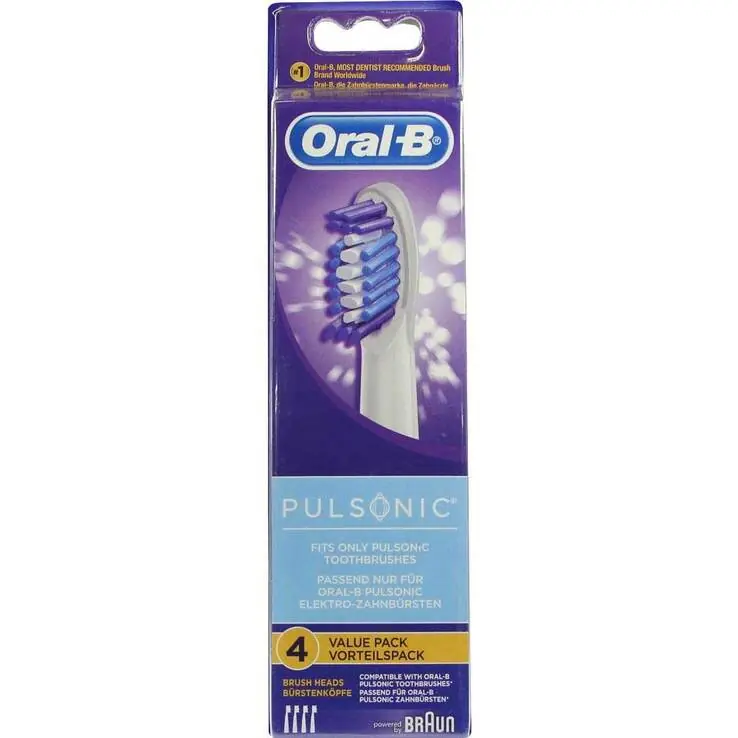 Markenprodukt ORAL B Aufsteckbürsten Pulsonic, 4 St