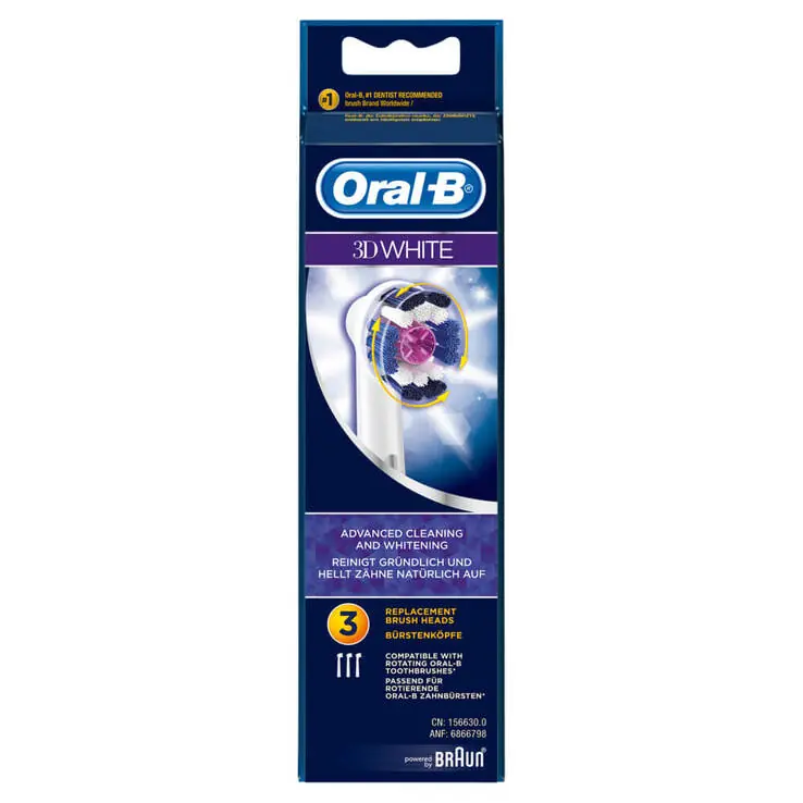 ORAL B Aufsteckbürsten 3D White, 3 St Günstig